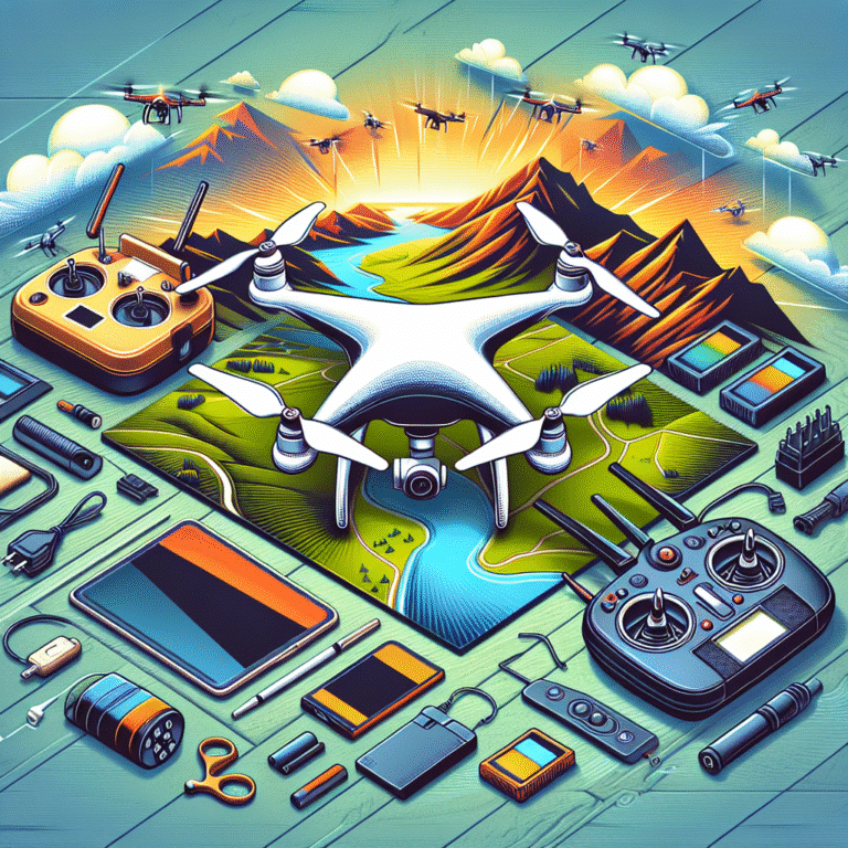 Equipamentos baratos para começar a fotografar com drone