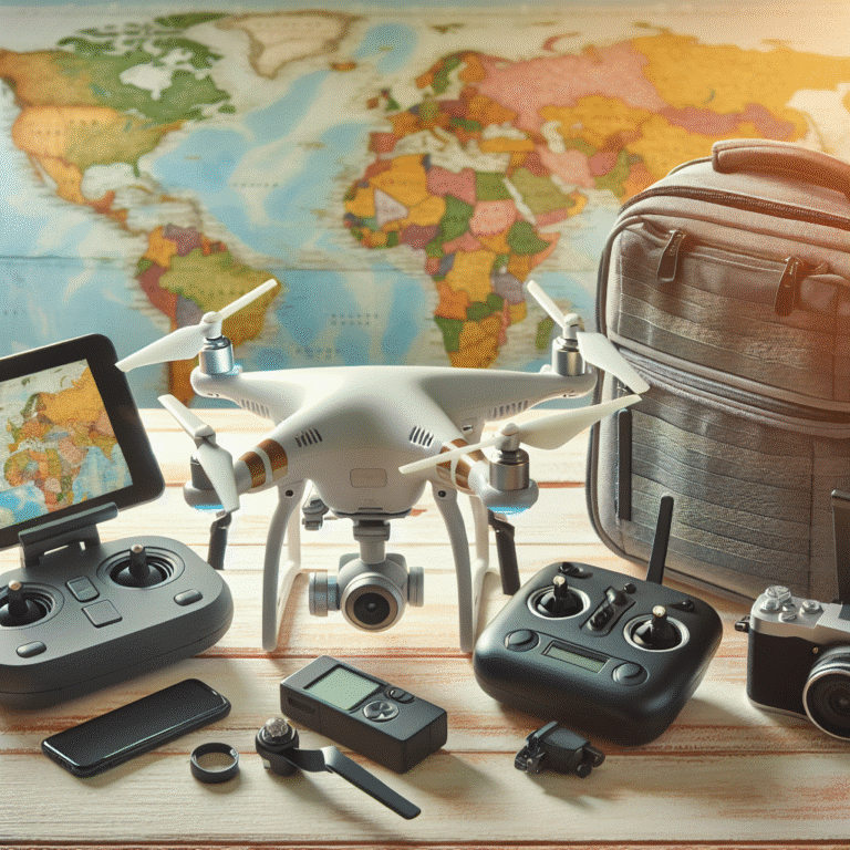 Drones leves e portáteis para viagens
