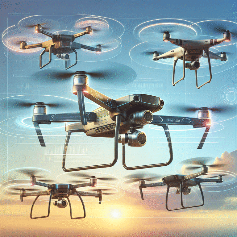 Drones com melhor estabilização de imagem