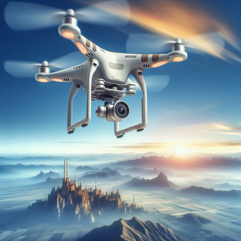 Técnicas de voo para fotos estáveis com drone