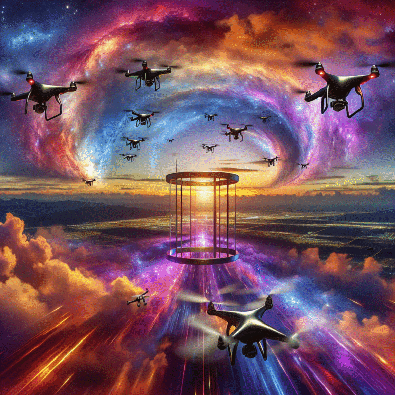 Pândego no ar: criando composições visuais com drones