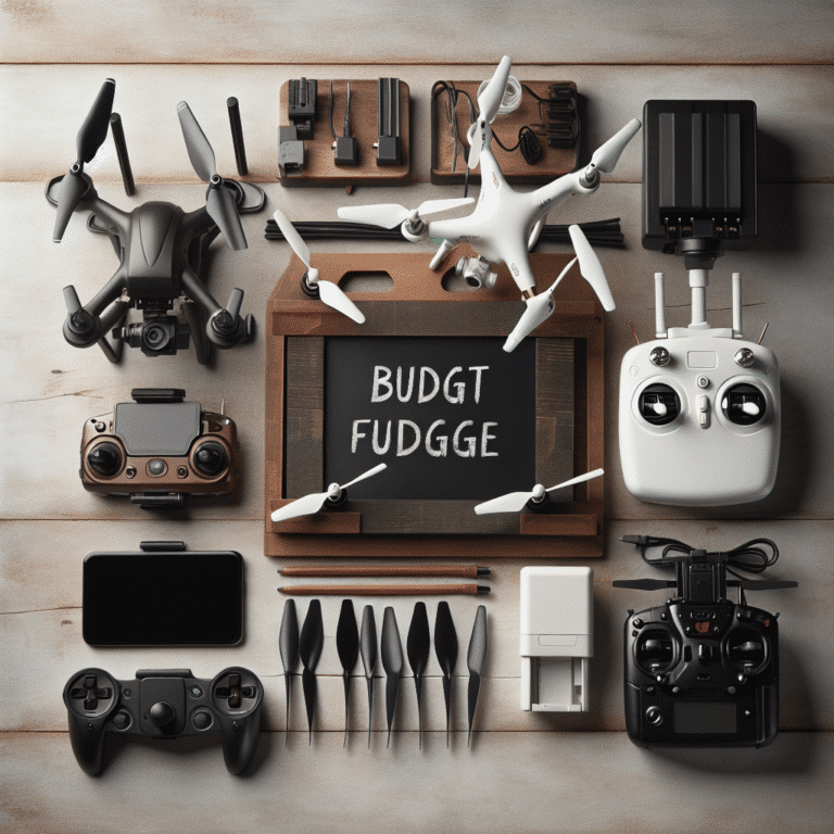 Equipamentos baratos para começar a fotografar com drone