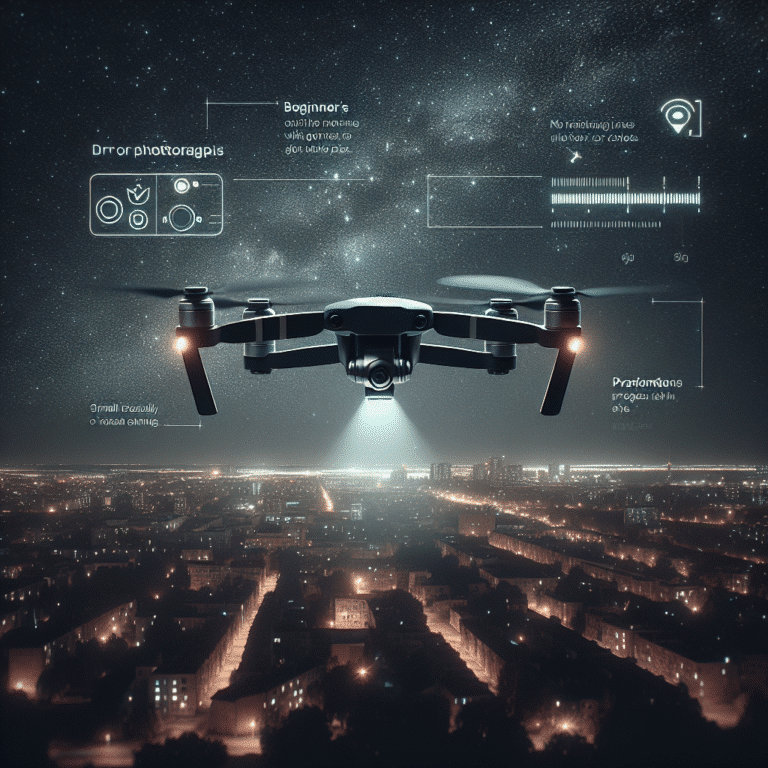 Fotografia noturna com drone para iniciantes